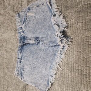 NWOT Acid wash shorts
